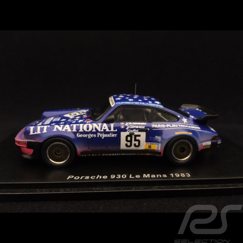 Porsche 930 Turbo 3.3 n° 95 Le Mans 1983 1/43 Spark S3414