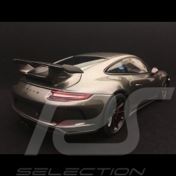 Porsche 911 GT3 991 mk II gris agate métallisé metallic agate grey achatgrau metallic 2017 1/18 Minichamps 110067034
