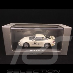 Porsche 911 typ 997 GT3 n° 22 Cup Präsentation 1/43 Minichamps WAP02012018DB