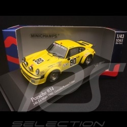 Porsche 934 Le Mans 1980 n°80 1/43 Minichamps 400806480