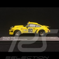 Porsche 934 Le Mans 1980 n°80 1/43 Minichamps 400806480