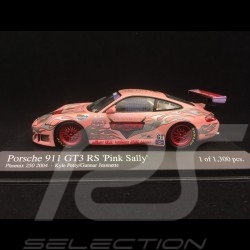 Porsche 911 type 996 GT3 RS n° 45 'Pink Sally' Phoenix 250 2004 1/43 Minichamps 400046945