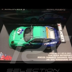 Porsche 911 type 997 GT3 R ADAC Nürburgring 2011 n° 44  1/43 Minichamps 437116144