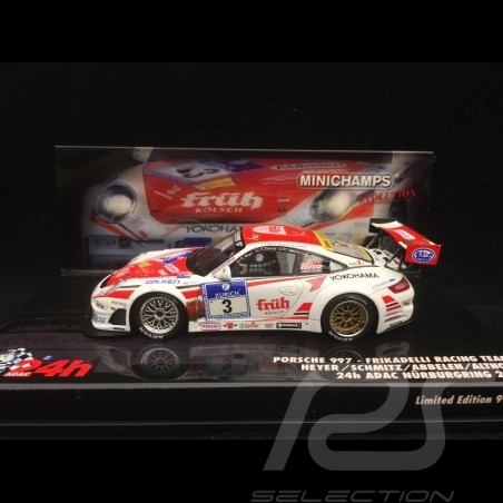 Porsche 911 type 997 ADAC Nurburgring 2009 n° 3 1/43 Minichamps 437096103