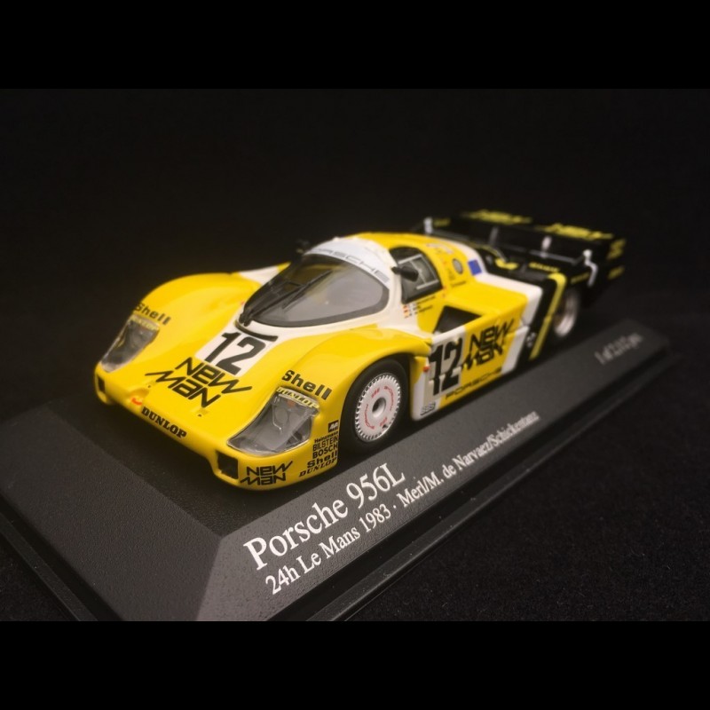 Porsche 956 L Le Mans 1983 Newman n° 12 1/43 Minichamps 430836512