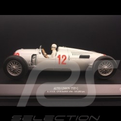 Auto Union Typ C n° 12 GP Budapest 1936 1/18 Minichamps 155361012