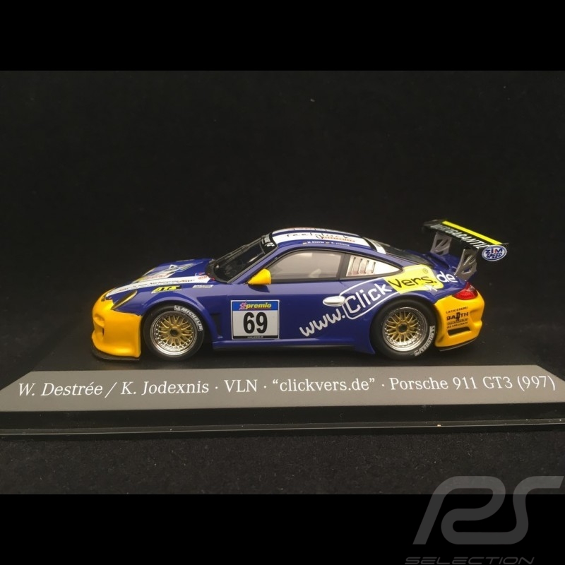 Porsche 911 type 996 GT3 Cup n° 620 Manthey Racing 2004 1/43 Minichamps MM996AC620VLN04