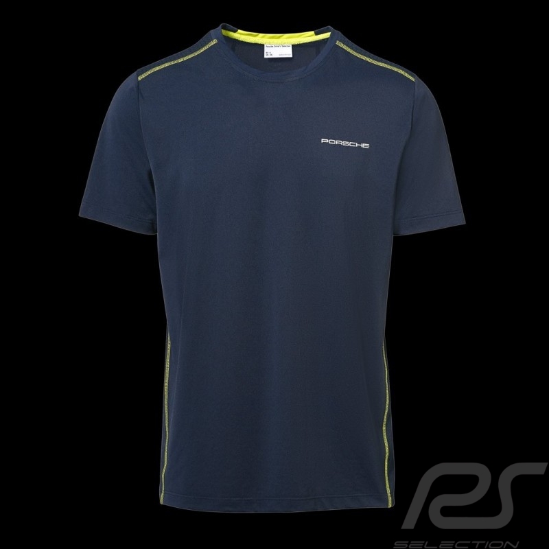 T-shirt Porsche Sport Collection Porsche WAP545J Bleu sombre Dark blue Dunkelblau homme men herren