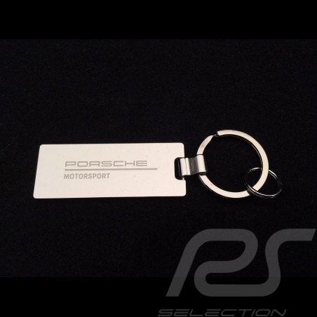 Porte clé key ring Schlüsselring acier steel Stahl Porsche Motorsport Porsche Design WAP0500060LFMS