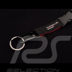 Porte clé Porsche tour de cou rouge et noir Motorsport Porsche Design WAP0500030LFMS