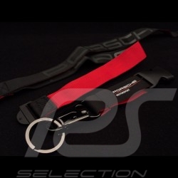 Porte clé Porsche tour de cou rouge et noir Motorsport Porsche Design WAP0500030LFMS