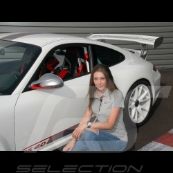 Polo Porsche Motorsport gris grey grau Porsche WAP805LFMS - femme