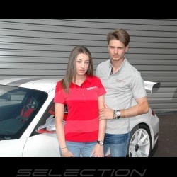 Porsche Motorsport Polo shirt red Porsche WAP804LFMS - women