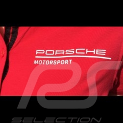 Polo Porsche Motorsport rouge red rot Porsche WAP804LFMS - femme
