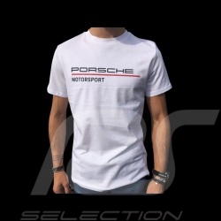T-shirt Porsche Motorsport WAP807LFMS blanc white weiß homme