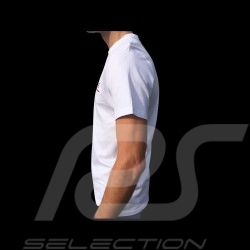 T-shirt Porsche Motorsport WAP807LFMS blanc white weiß homme