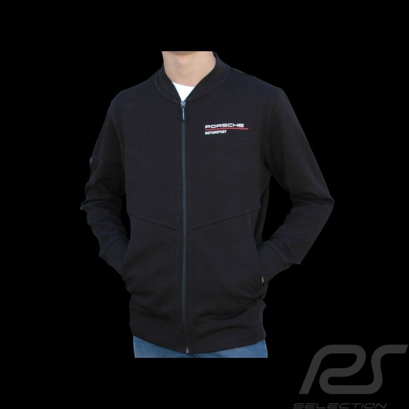 Porsche jacket Motorsport Collection Sweatshirt black / red Porsche WAP814LFMS - men