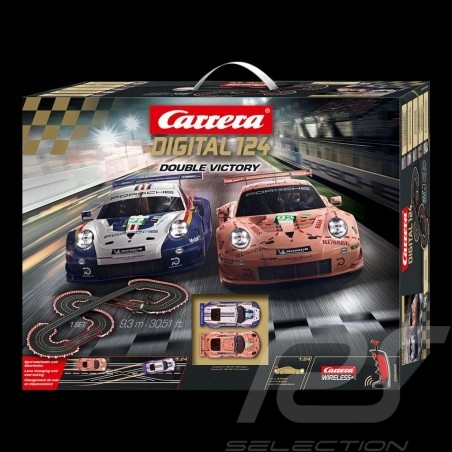 Carrera Digital Track Porsche 911 RSR 24h Le Mans 2018 Double Victory 1/24 Carrera 20023628