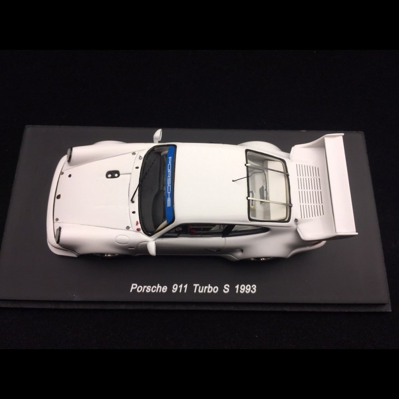 Porshe 911 type 964 Turbo S 1993 white 1/43 Spark S1930