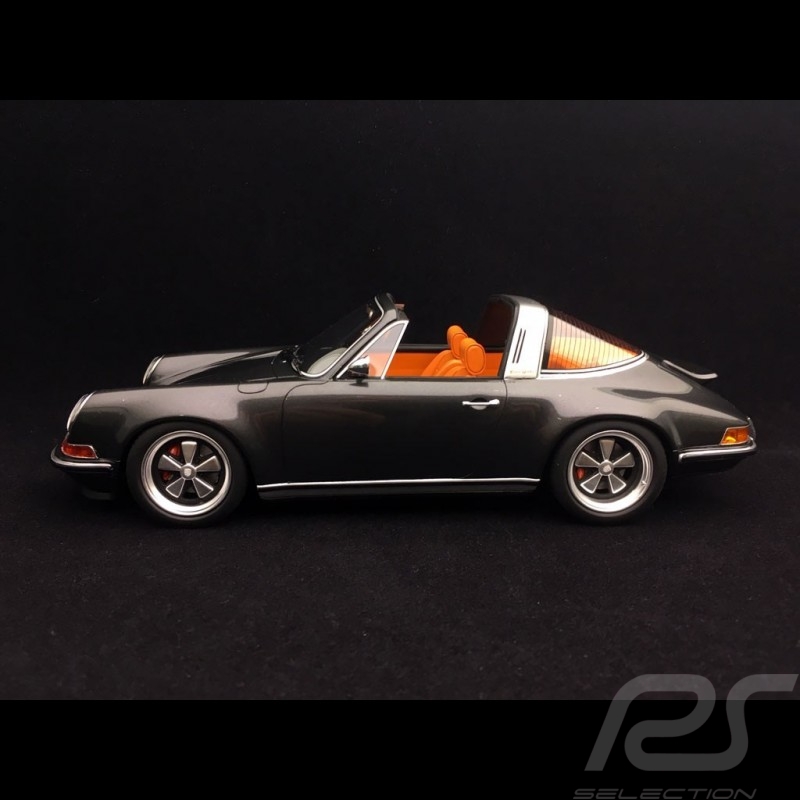 Porsche 911 type 964 Singer Targa 2015 metallic grey 1/18 Cult Models CML106-1