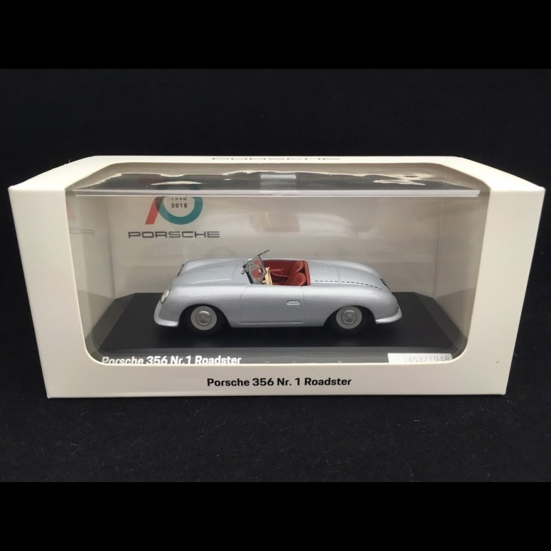 Porsche 356 n° 1 Roadster 1948 silver grey 1/43 Minichamps WAP0207900K