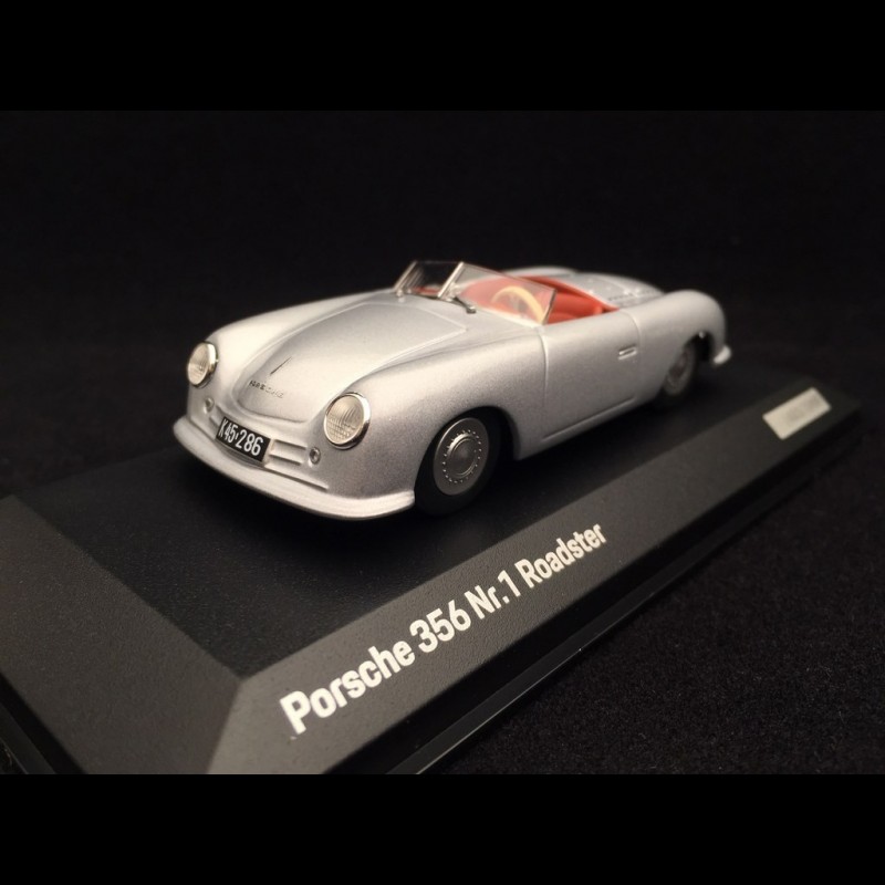 Minichamps 1:43 Porsche 356 Roadster argent métallique WAP020024 modèle