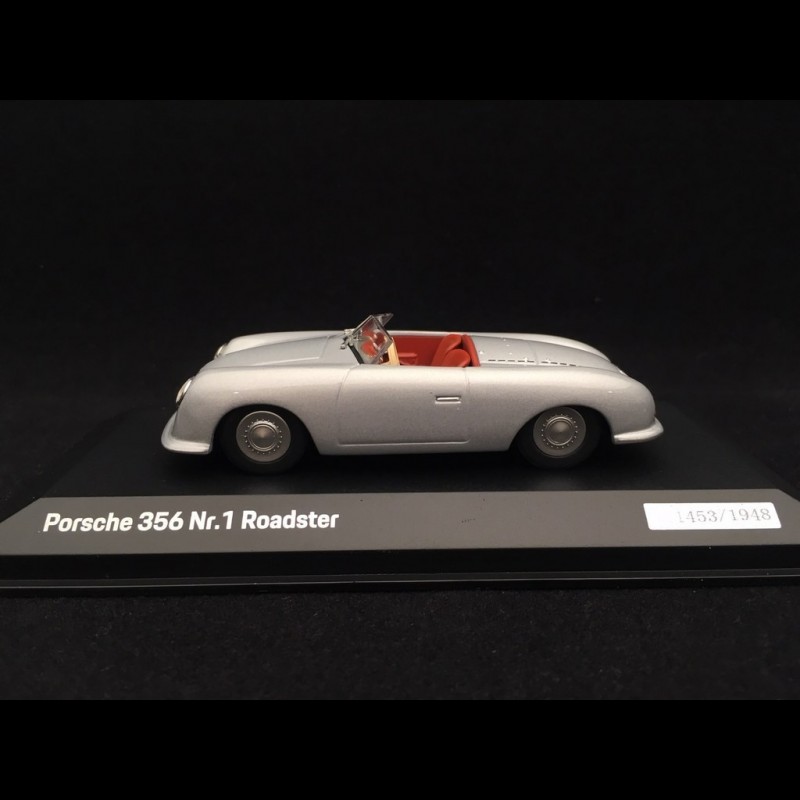 Porsche 356 n° 1 Roadster 1948 gris argent 1/43 Minichamps