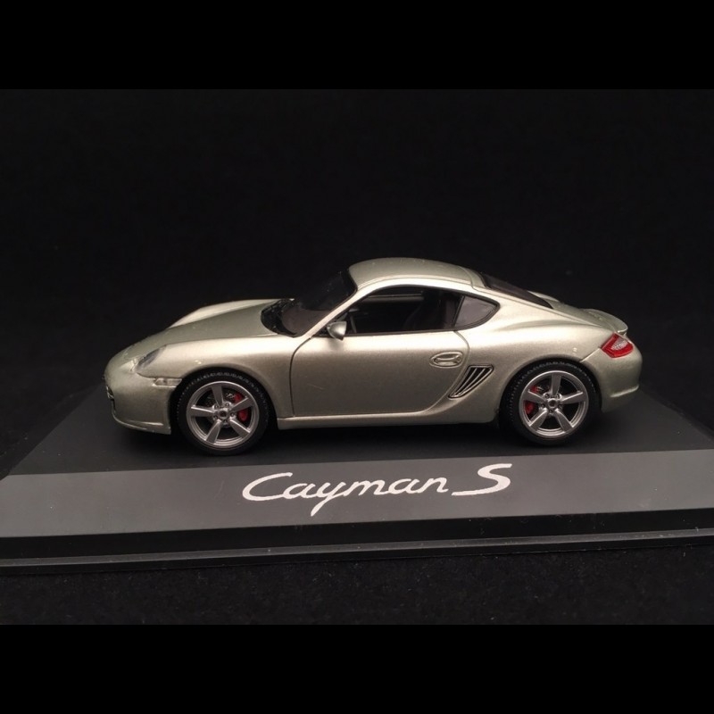 Porsche Cayman S 987 silver grey 2005 1/43 Schuco WAP02030016