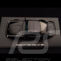 Porsche 911 type 964 Turbo Coupé 3.6 1993 black 1/43 Spark S1936