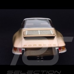 Porsche 911 type 964 Singer Targa 2015 or métallisé gold metallic 1/18 Cult Models CML106-2