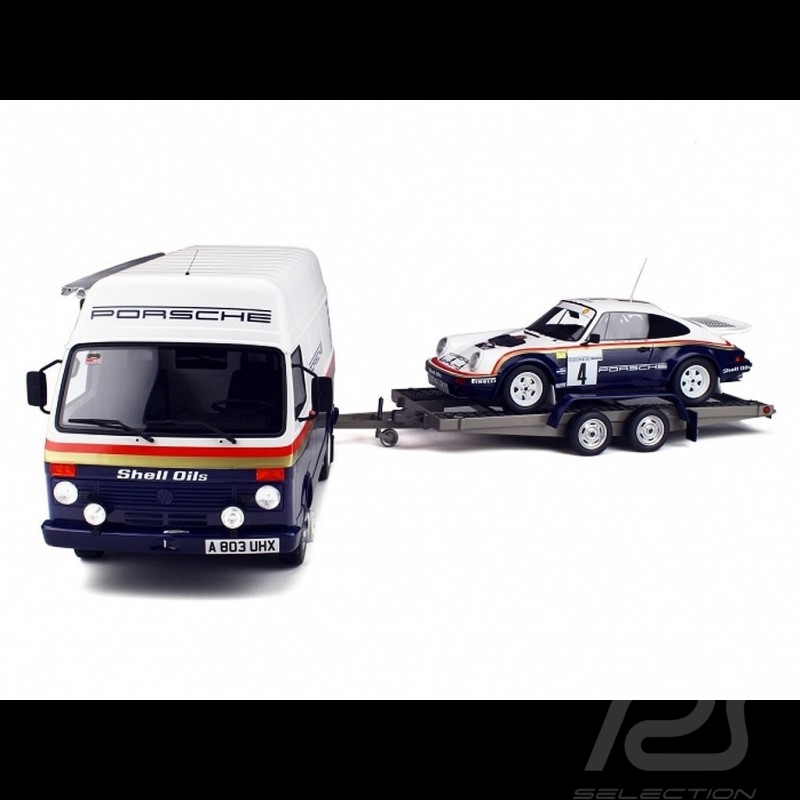 Set Porsche 911 SC RS Rallye 1000 pistes 1984 n° 4 Rothmans 1/18 Ottomobile OT331