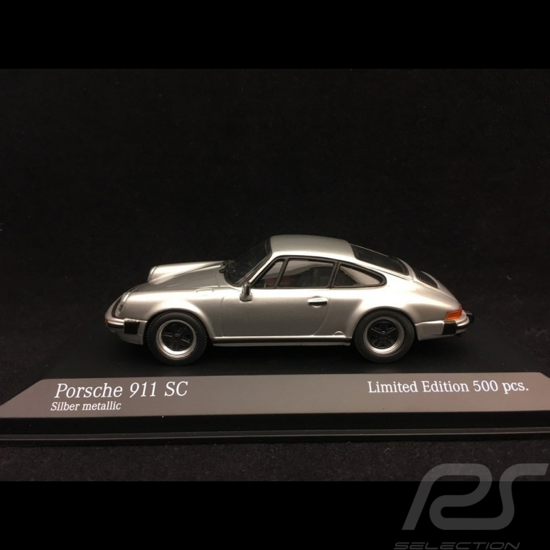 Porsche 911 SC Coupé 1979 silver grey 1/43 Minichamps 943062093