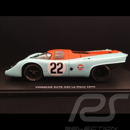 Porsche 917 K n° 22 Gulf Racing Hobbs Hailwood 24h du Mans 1970 1/18 CMR CMR129