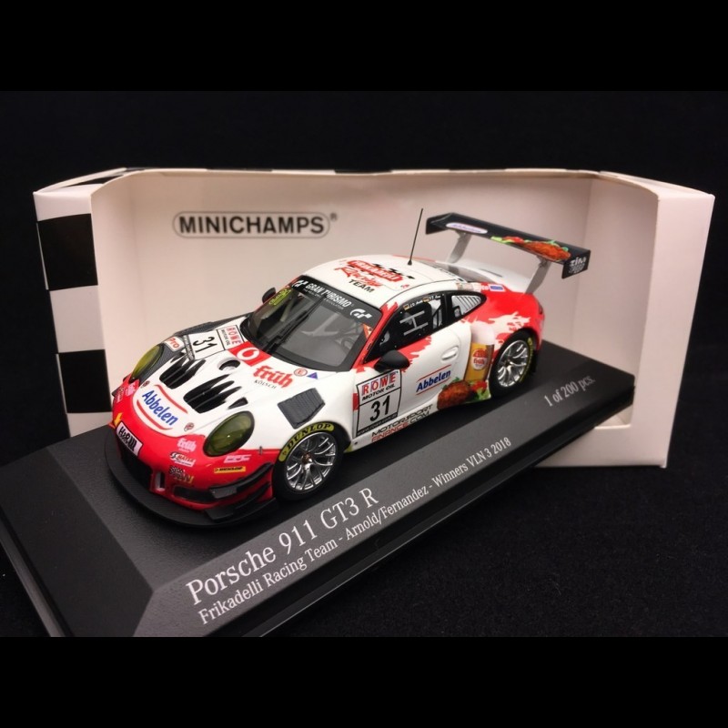 Porsche 911 GT3 R type 991 n° 31 Frikadelli Racing Team Winner VLN