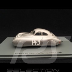 Porsche type 64 1939 argent 1/18 BOS 192946