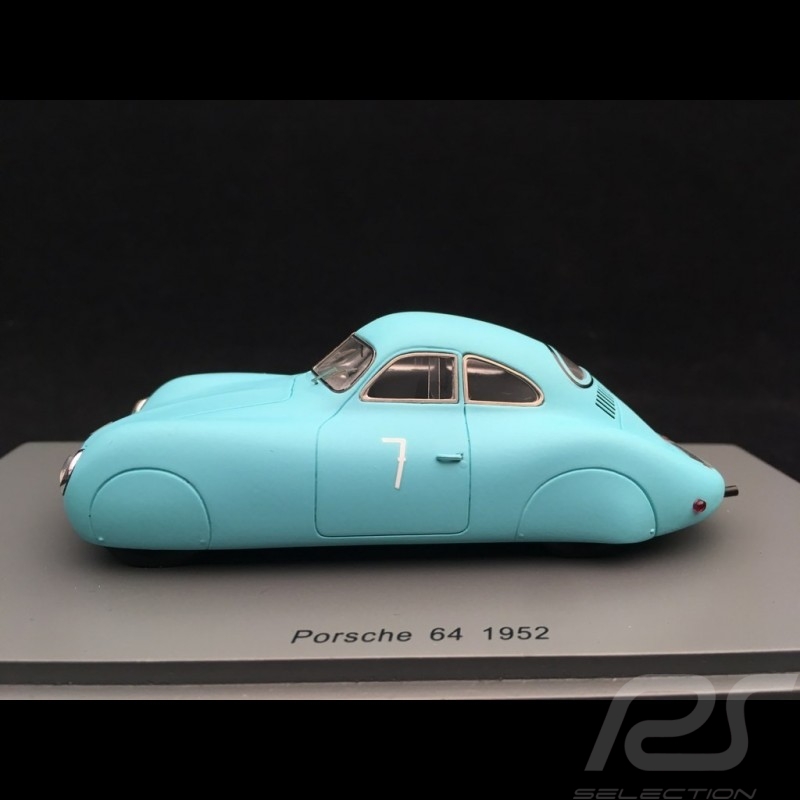 Porsche type 64 n° 7 Salzburg Liefering Autobahn 1952 Otto Mathé 1/43 Spark B1057