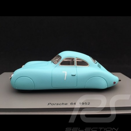 Porsche type 64 n° 7 Salzburg Liefering Autobahn 1952 Otto Mathé 1/43 Spark B1057