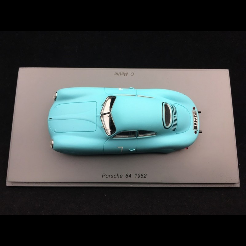 Porsche type 64 n° 7 Salzburg Liefering Autobahn 1952 Otto Mathé 1/43 ...