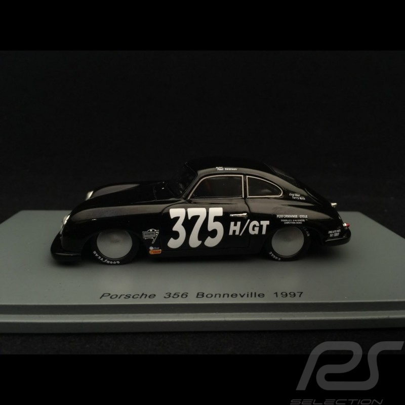 Porsche 356 A n° 375 Rekord Bonneville 1997 Paul Swanson 1/43 Spark B1063