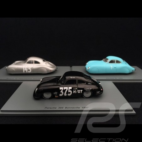 Trio Porsche Type 64 / 356 A Modèles uniques Unique models Einzel Modelle 1/43 Spark B1056 B1057 B1063