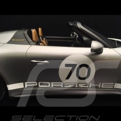 Porsche 911 Speedster 991 Heritage Design package n° 70 gray metal 2019 1/12 Spark WAP0231960K
