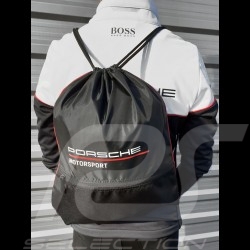 Sac Bag Porsche Motorsport léger et résistant noir / rouge Porsche WAP0350010LFMS 