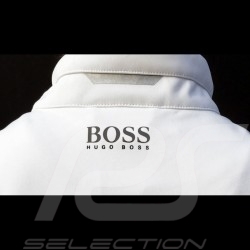 Veste Porsche Hugo Boss Motorsport Softshell sans manches noir / blanc WAP437LOMS Jacket  Jacke 