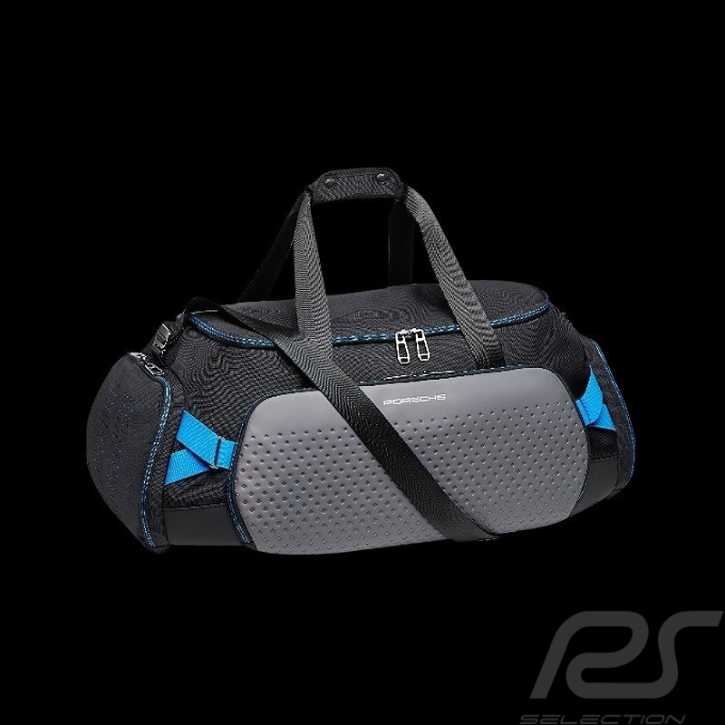 Sac de sport Porsche Taycan Collection noir / bleu Porsche WAP0606000LTYC sports bag Sporttasche