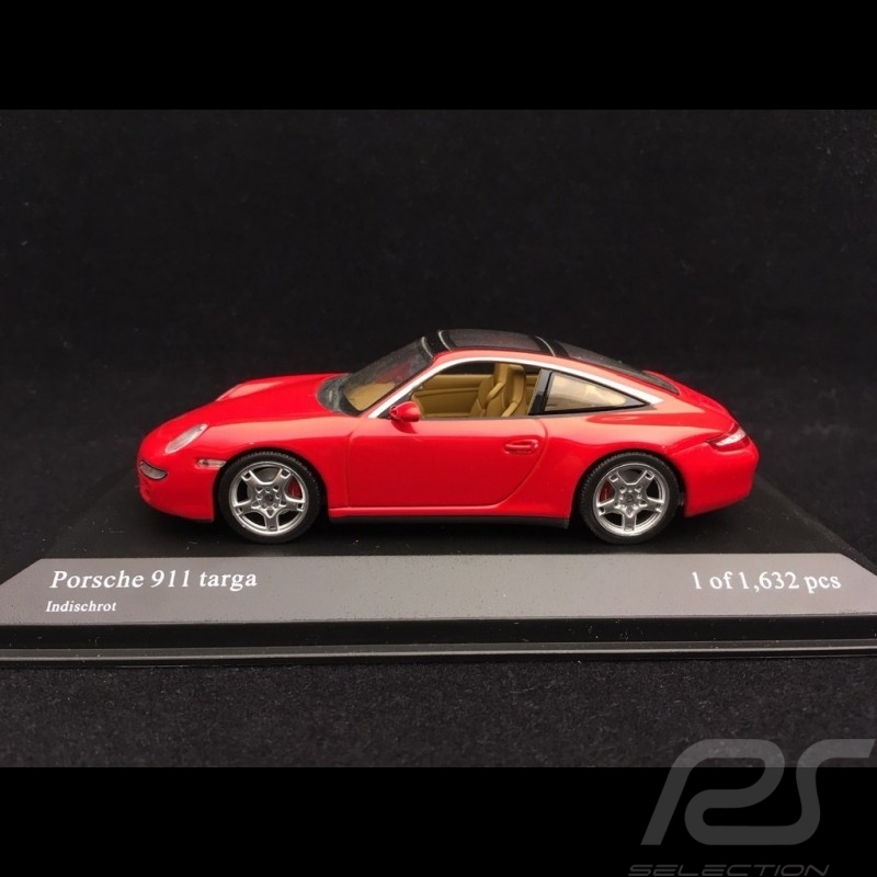 Porsche 911 targa type 997 2006 guards red 1/43 Minichamps 400066160