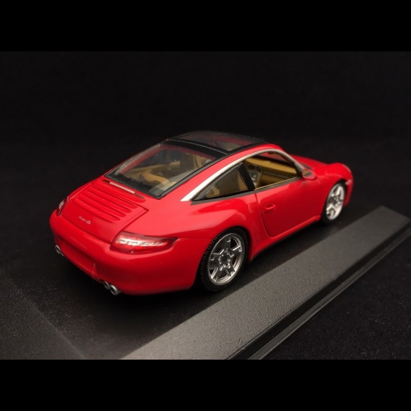 Porsche 911 targa type 997 2006 guards red 1/43 Minichamps 400066160