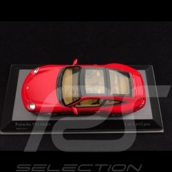 Porsche 911 targa type 997 2006 rouge Indien guards red indschrot 1/43 Minichamps 400066160