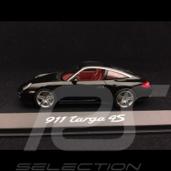 Porsche 911 type 997 Targa 4S phase II noire black schwarz 1/43 Minichamps WAP02002518