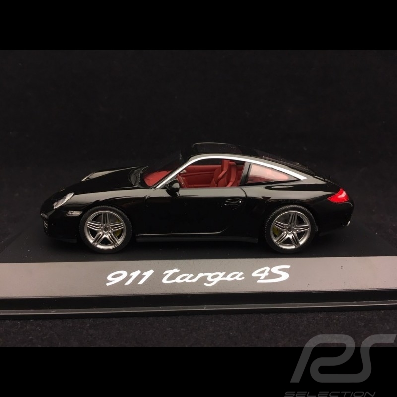 Porsche 911 type 997 Targa 4S phase II black 1/43 Minichamps WAP02002518