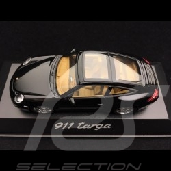 Porsche 911 type 997 Targa noir 1/43 Minichamps WAP02016017